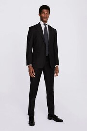 MOSS x Cerruti Black Tailored Fit Twill Suit Jacket - Image 4 of 7