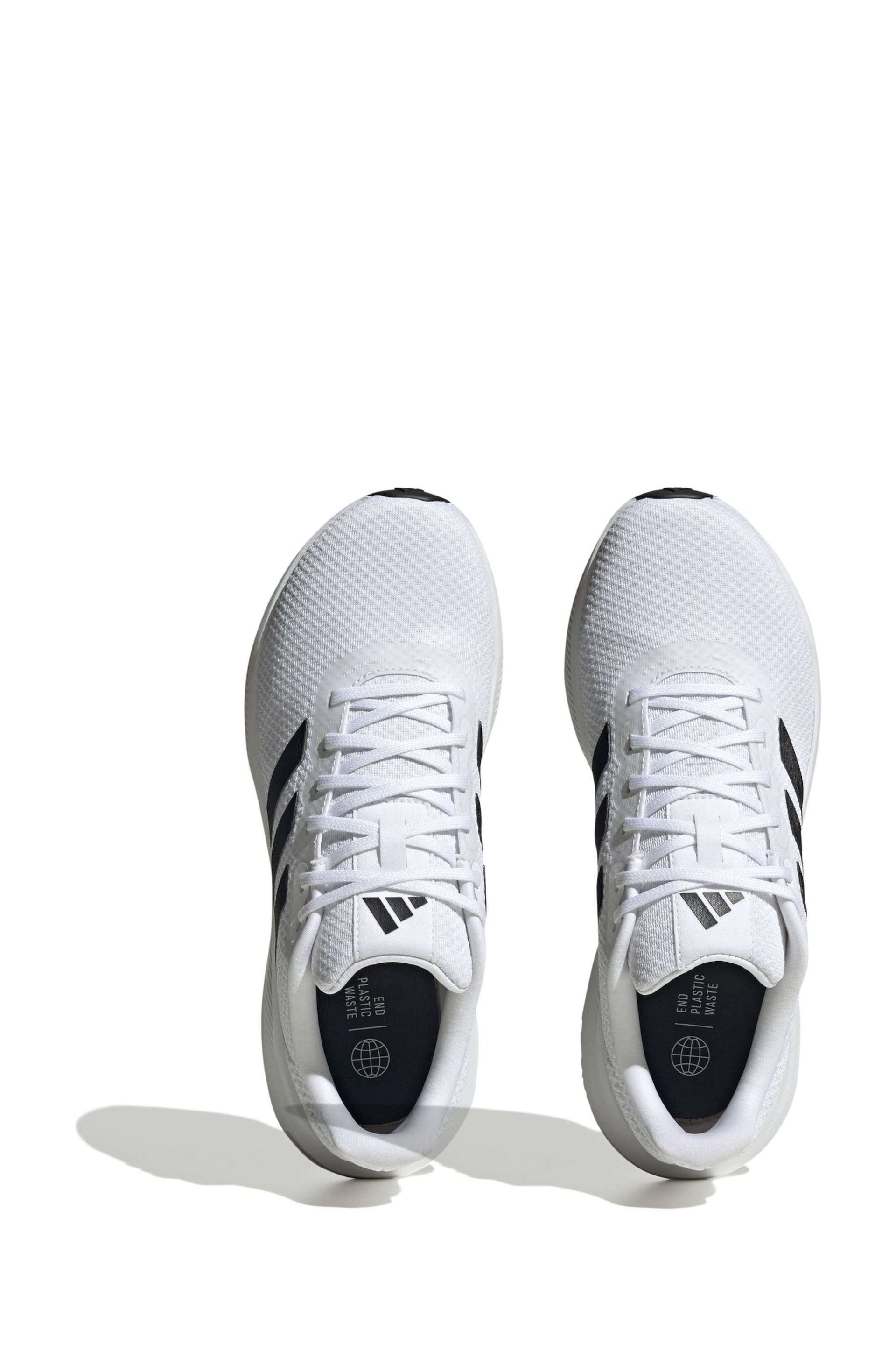 adidas White Runfalcon 3.0 Trainers - Image 6 of 8