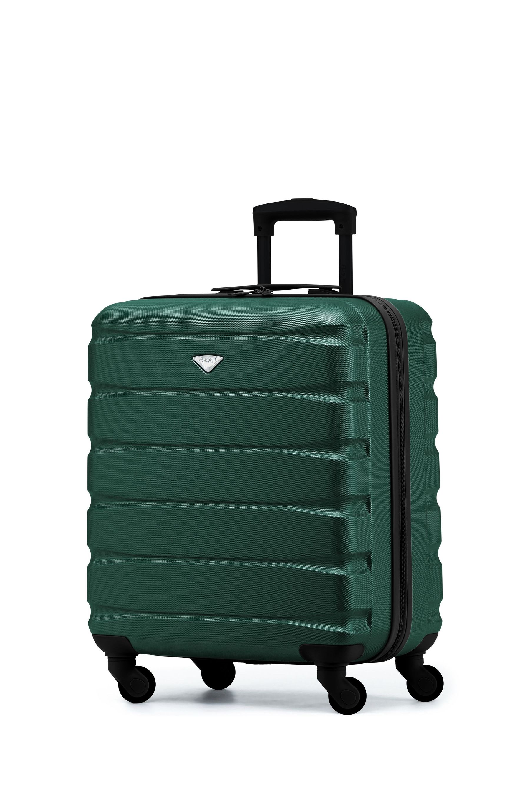 Buy Flight Knight 56x45x25cm EasyJet Overhead 4 Wheel ABS Hard Case Cabin Carry On Hand Black Luggage from the Next UK online shop