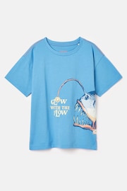 Joules Ben Blue Short Sleeve T-Shirt - Image 1 of 7