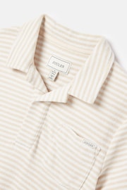 Joules Otto Neutral Towelling Polo Shirt - Image 3 of 6