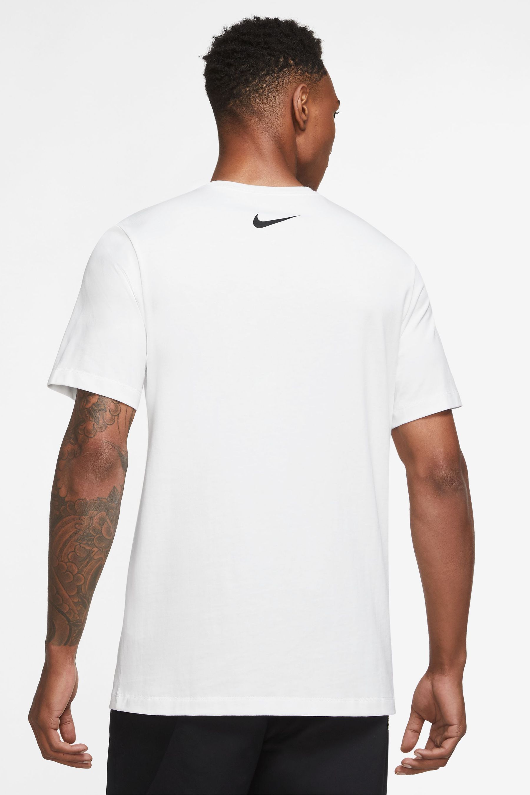Buy Nike White Big Swoosh T Shirt from Next Luxembourg