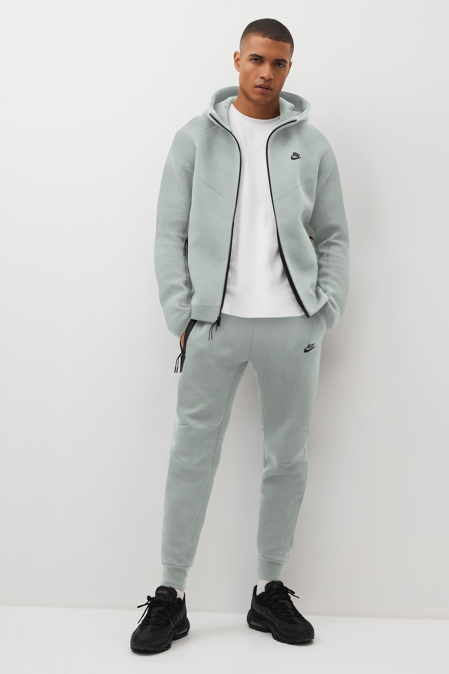 Green tech fleece top