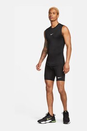 Nike Black Pro Dri-FIT 9 inch Training Shorts - Image 1 of 7