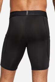 Nike Black Pro Dri-FIT 9 inch Training Shorts - Image 3 of 7