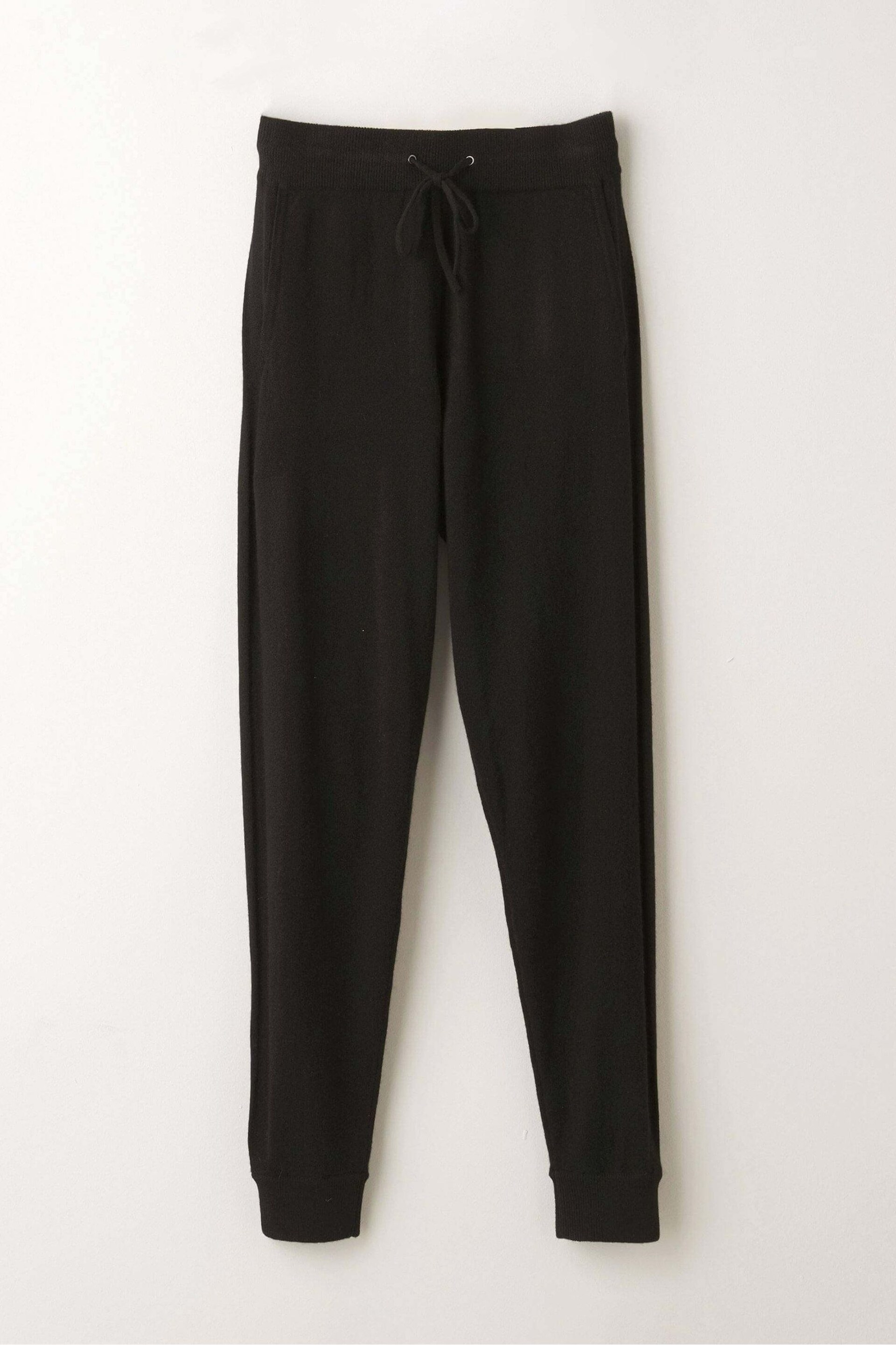 Truly Cashmere Black Joggers - Image 2 of 2