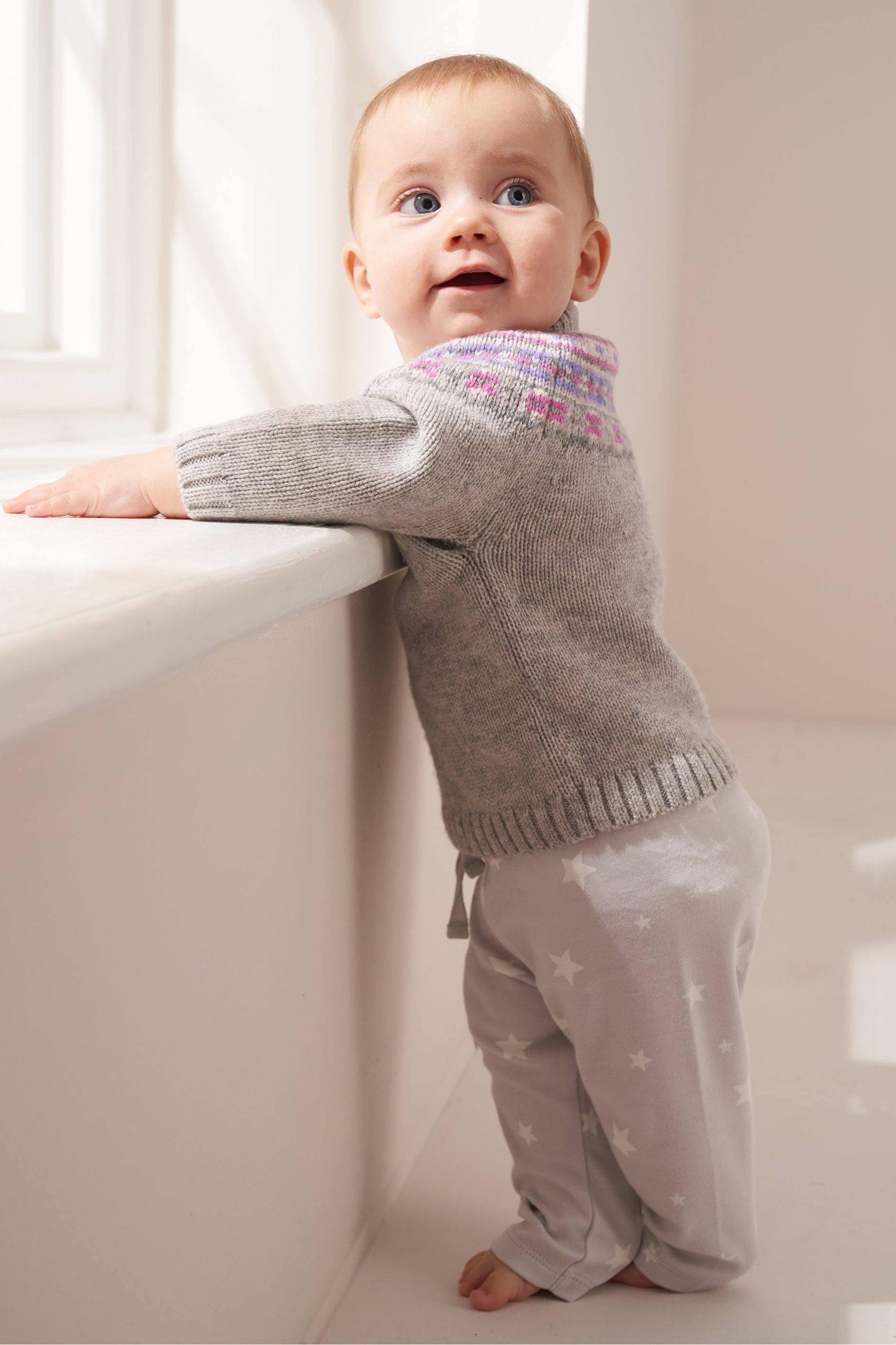 Grey baby jumper outlet