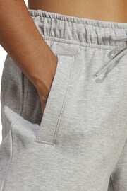 adidas Grey Future Icons Badge Of Sport Shorts - Image 4 of 6