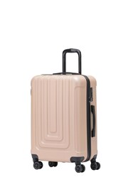 Flight Knight Medium Hardcase Lightweight Check In Suitcase With 4 Wheels - Image 1 of 8