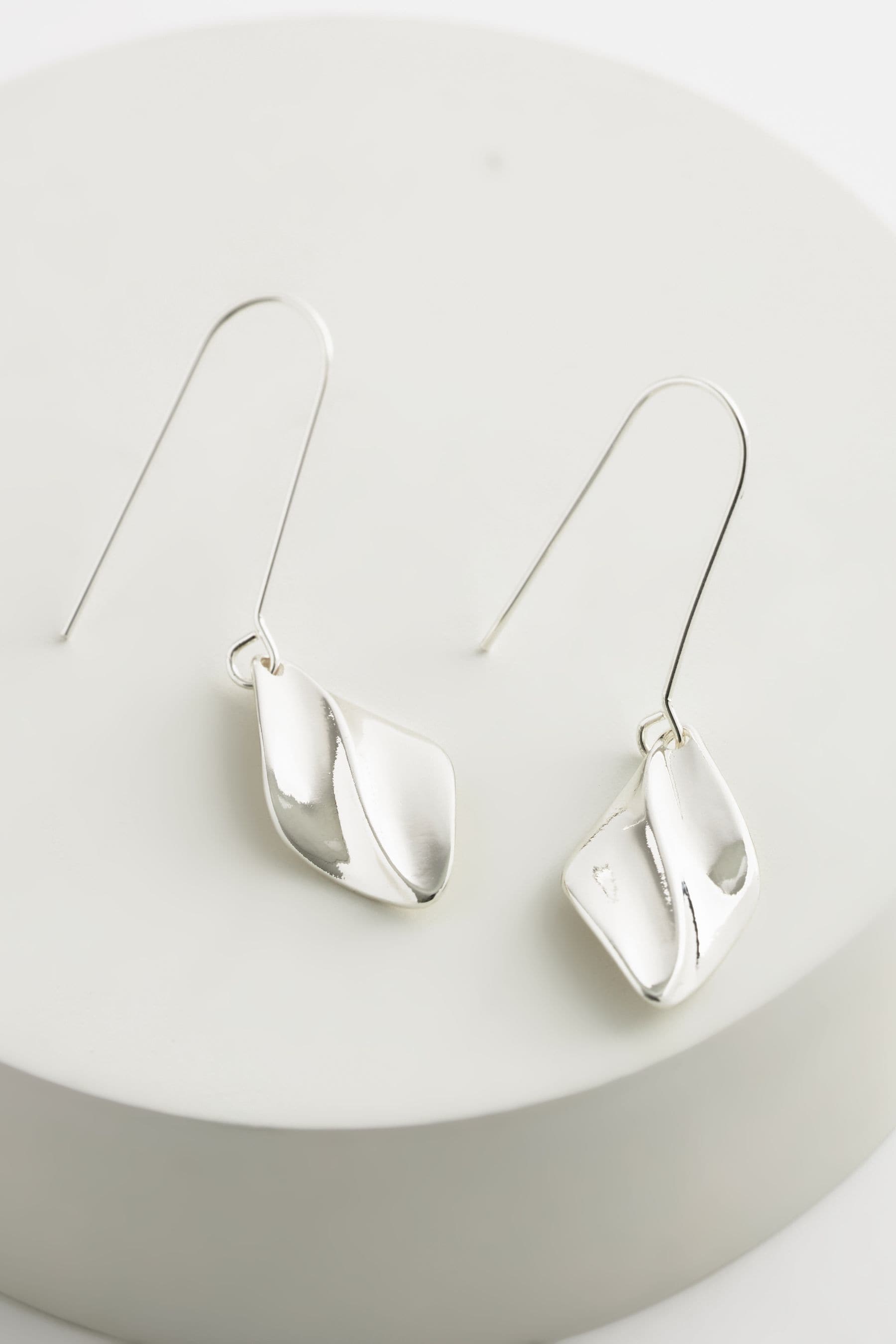 Recycled metal earrings store