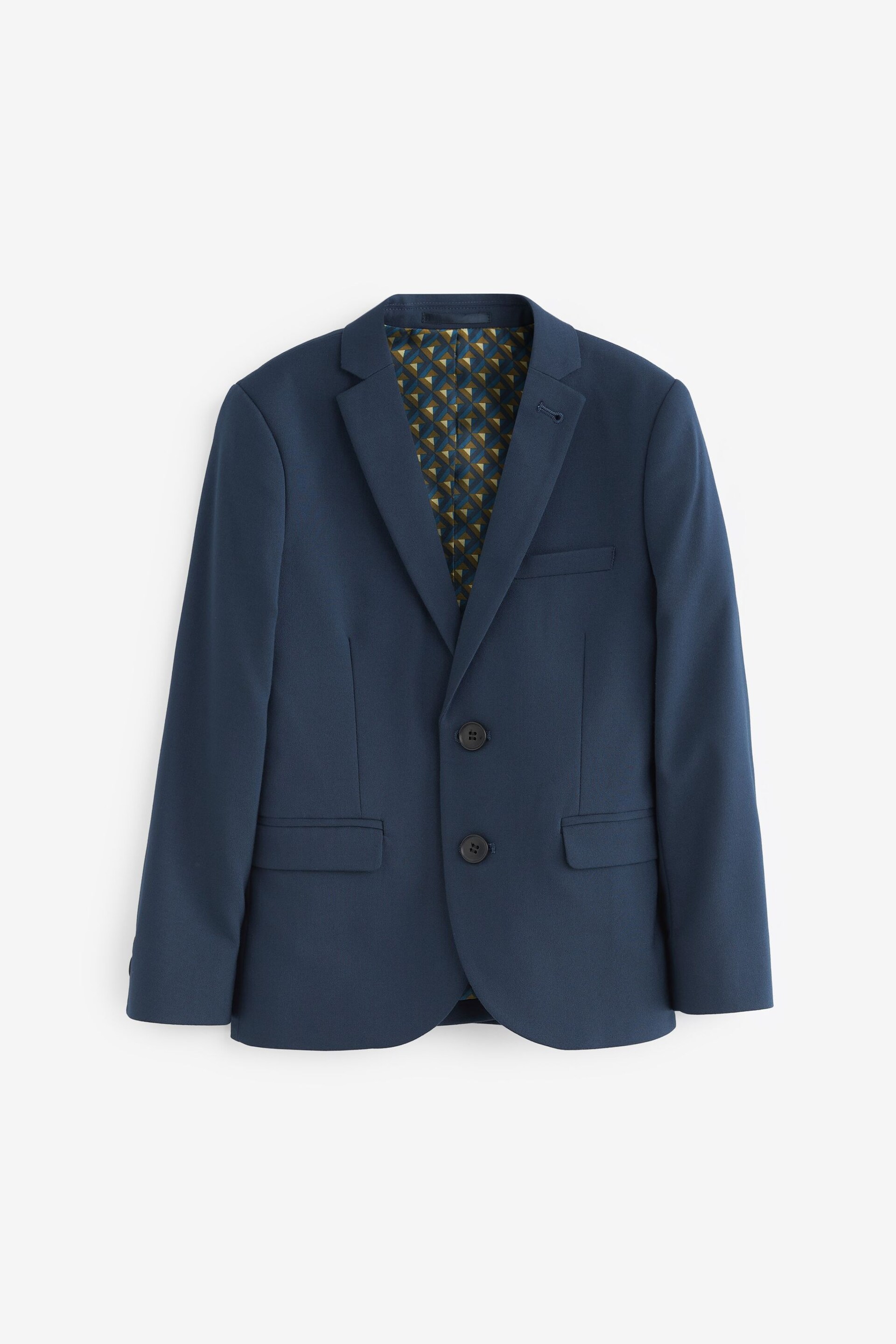 Blue Tailored Fit Suit Jacket (12mths-16yrs) - Image 1 of 6