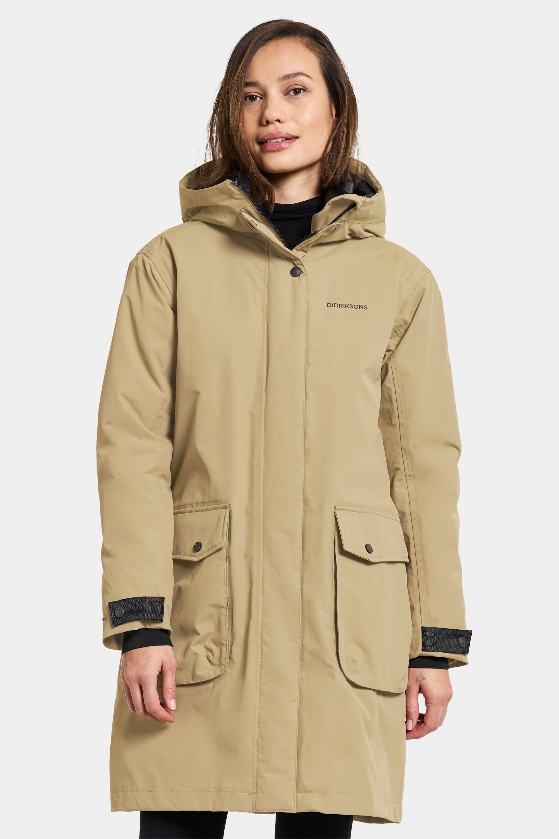 Didriksons Natural Ilsa Wns Parka Jacket - Image 1 of 4