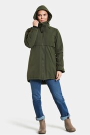 Didriksons Green Helle Wns Parka 5 Jacket - Image 4 of 4