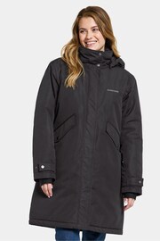 Didriksons Josefine Wns Parka 2 Black Jacket - Image 1 of 4