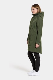 Didriksons Green Ilma Wns Parka 8 Jacket - Image 3 of 4