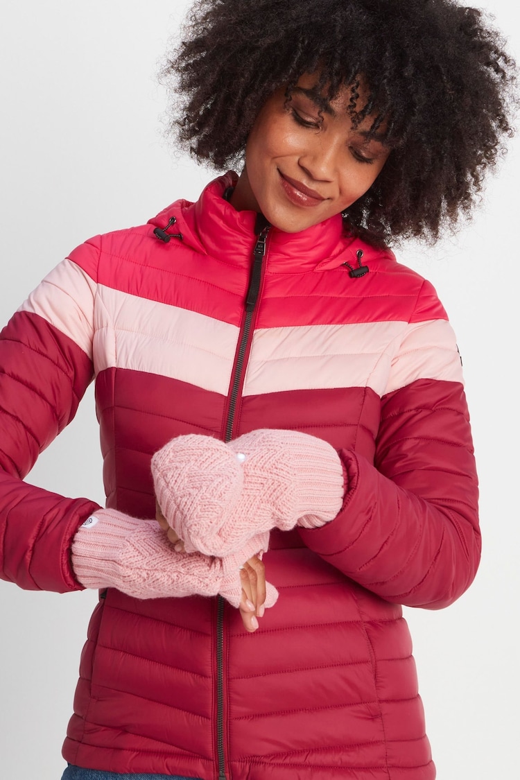 Tog 24 Candy Floss Pink Britton Lined Mittens - Image 3 of 3