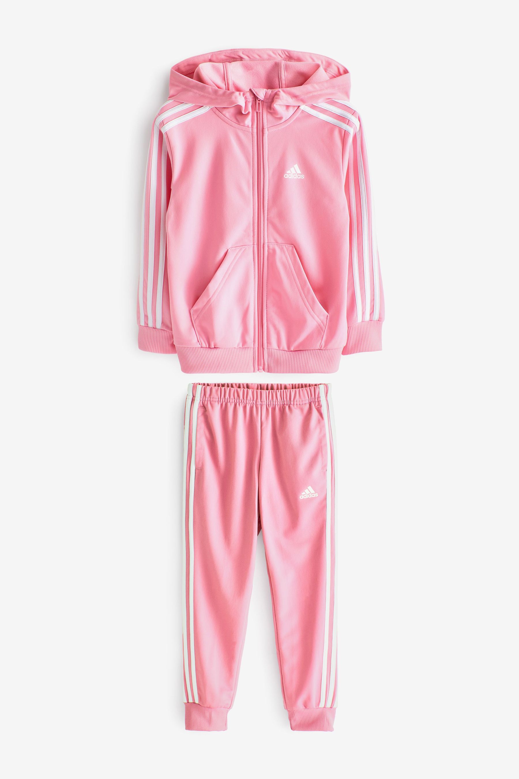 Buy adidas Essentiels Survetement brillant a rayures 3 from Next Luxembourg