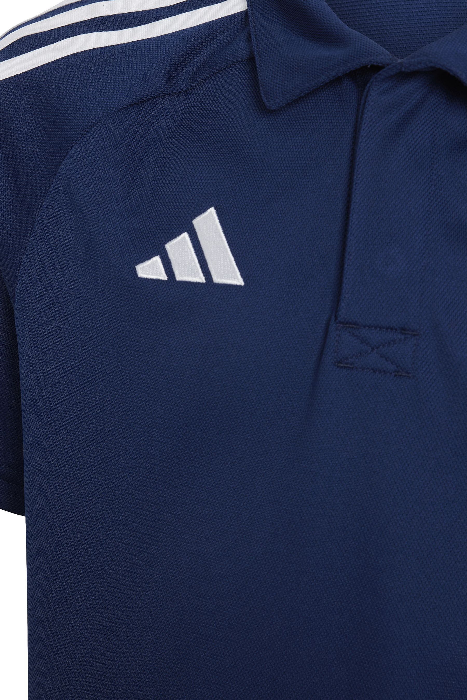 Adidas blue polo shirt shop