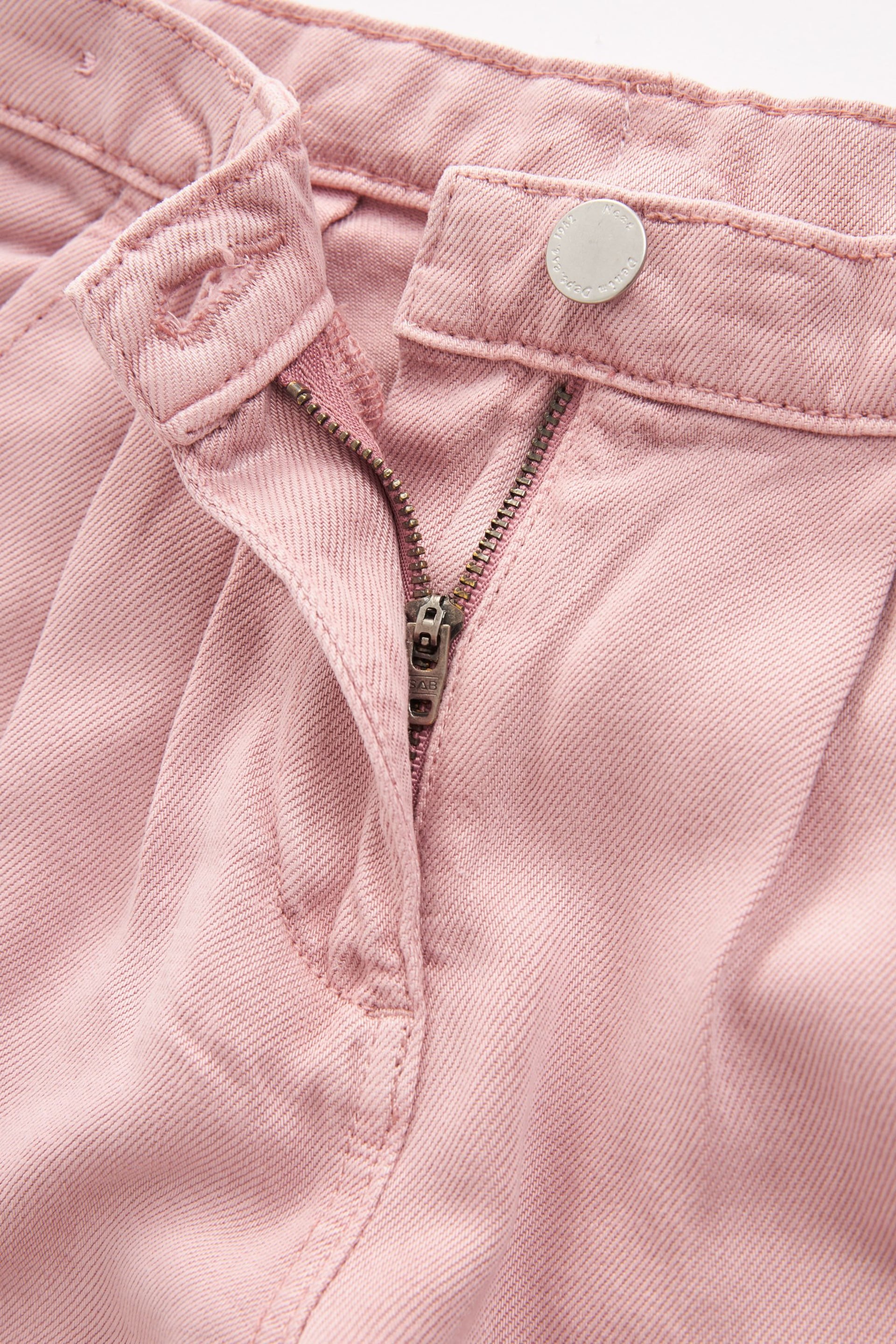 Pink TENCEL™ Cargo Trousers (3-16yrs) - Image 8 of 8