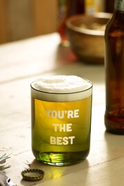 Green You're The Best Tumbler Glass - Image 2 of 4