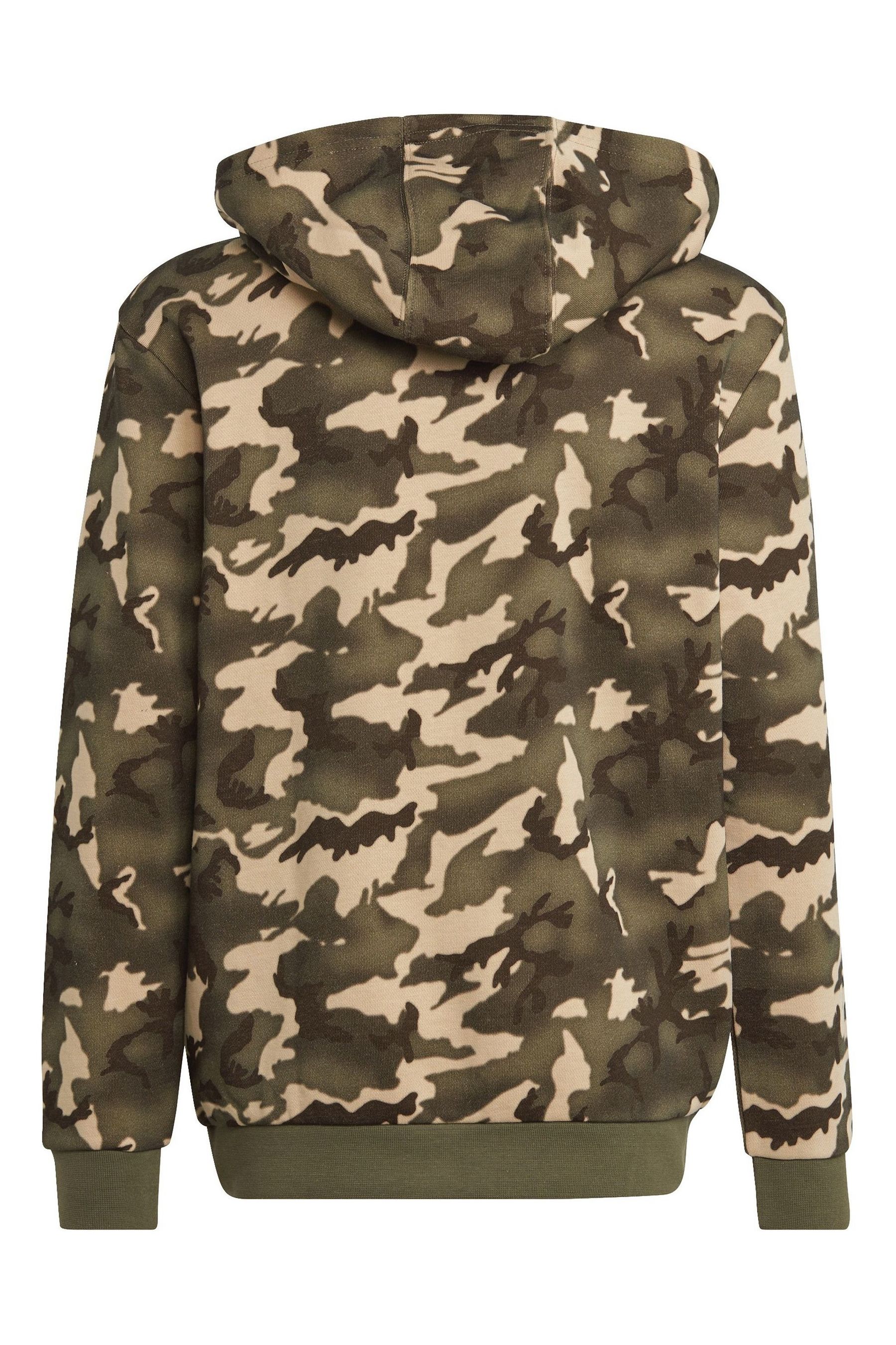 Buy adidas originals Junior Camo Brown Hoodie from Next Luxembourg