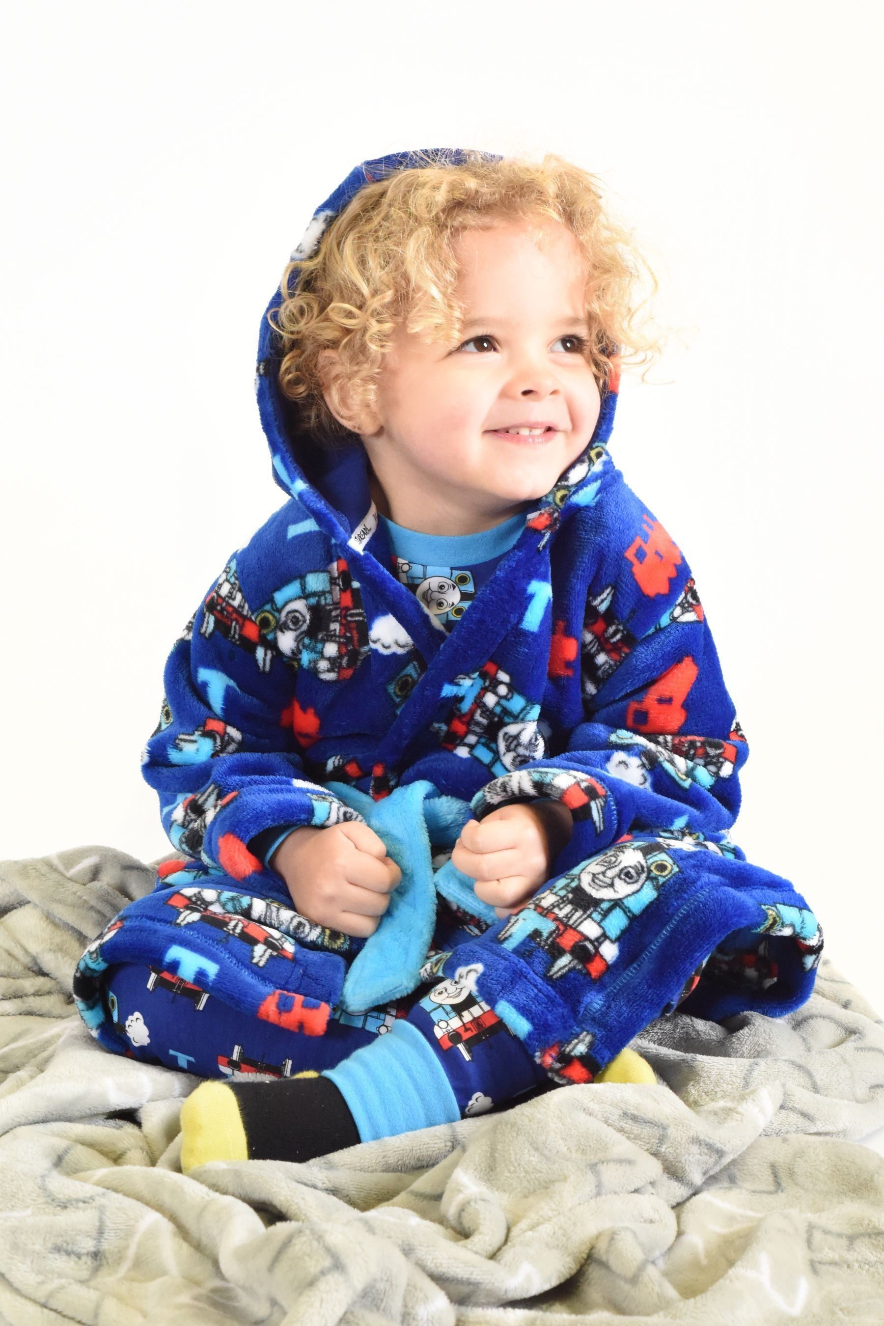 Buy Brand Threads Blue Thomas the Tank Engine Boys Dressing Gown from the Next UK online shop