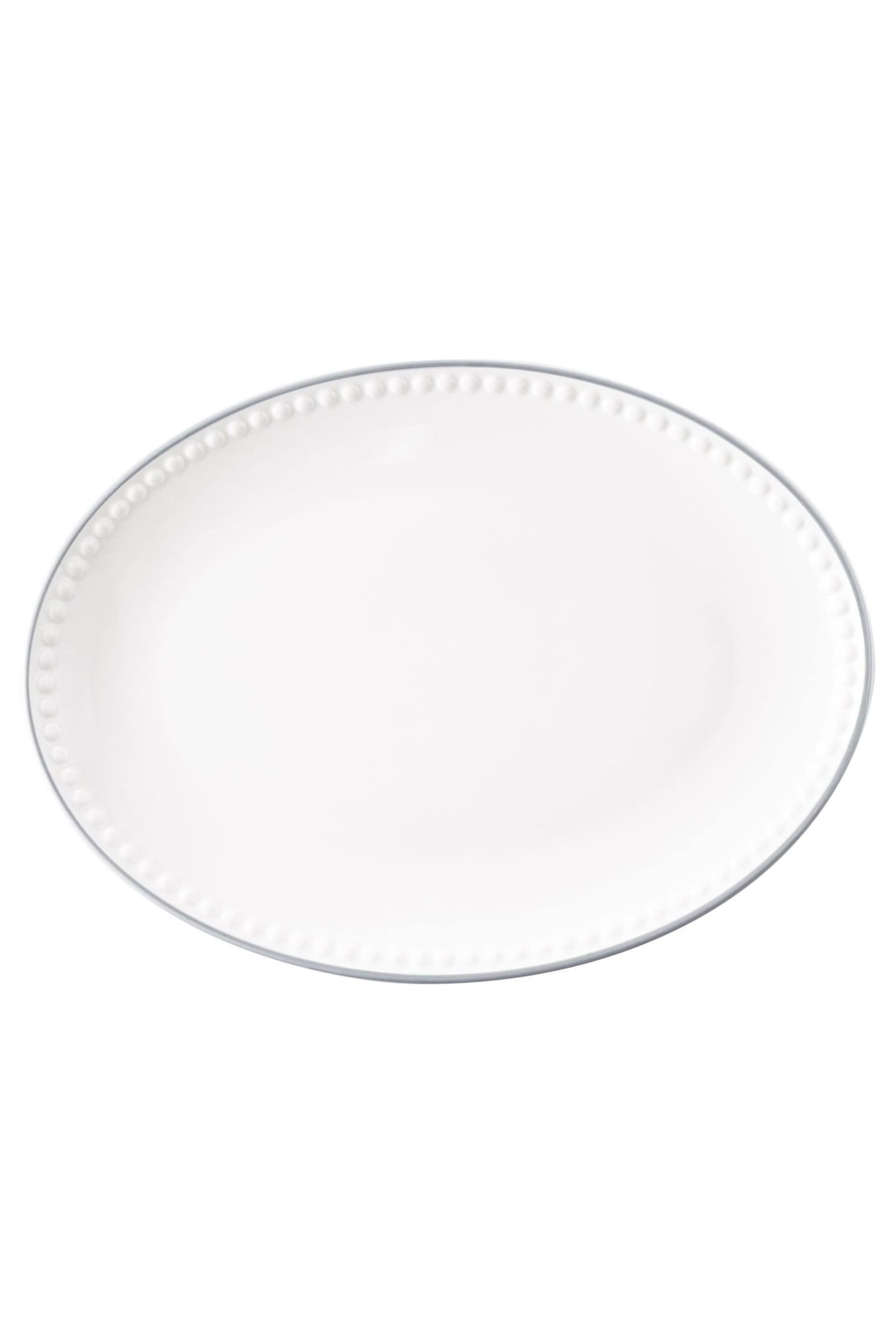 Mary Berry Set of 2 White Signature Small Oval Serving Platters - Image 3 of 3