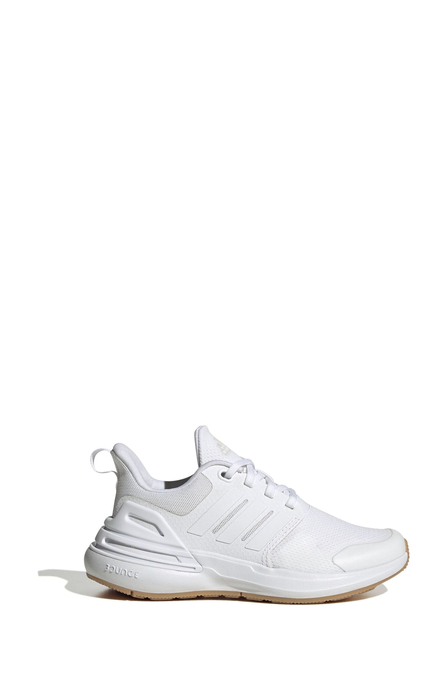 Buy adidas White Sportswear Kids Rapidasport Bounce Lace Trainers from Next Qatar