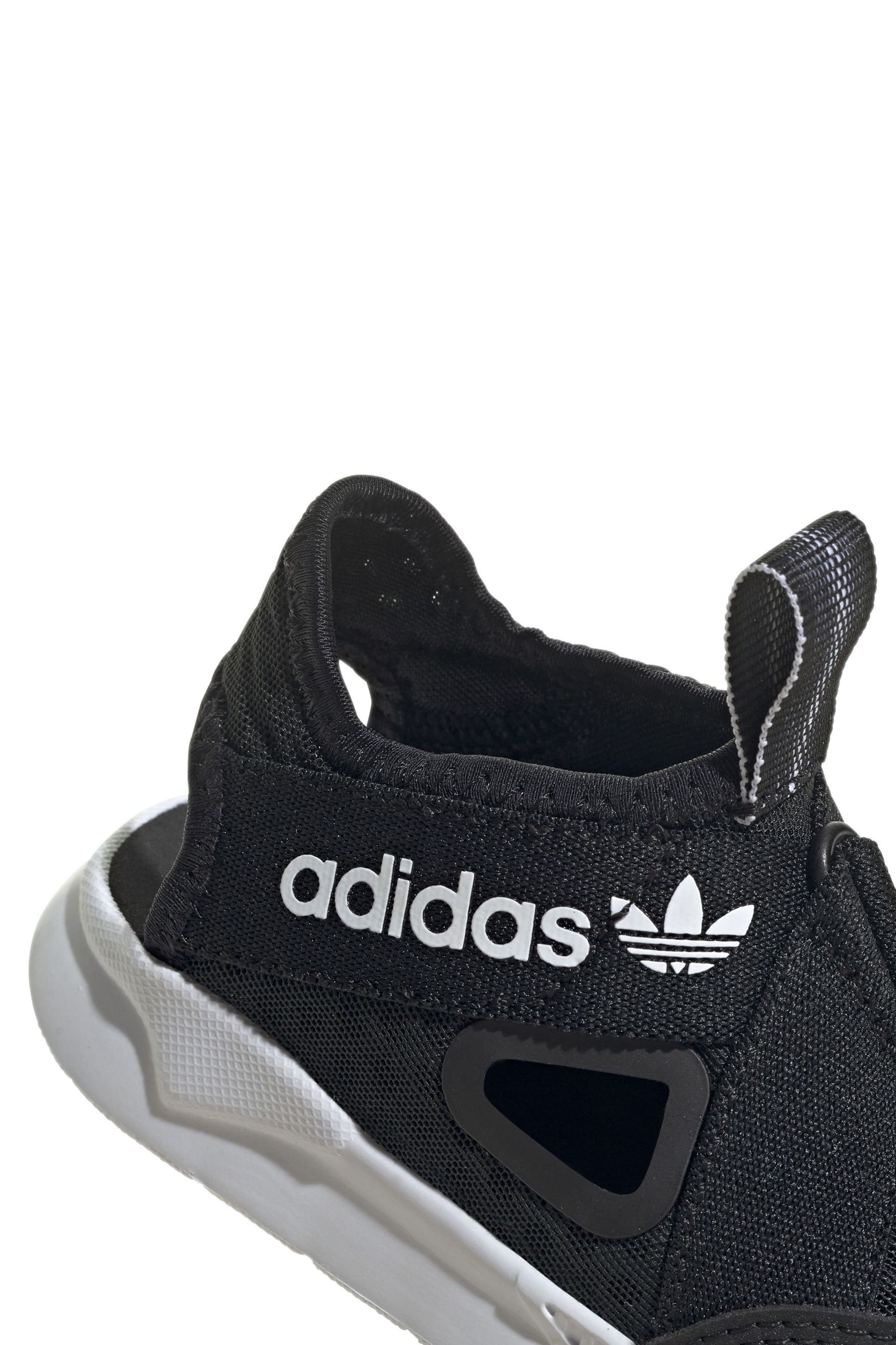 adidas Originals 360 Infant Black Sandals - Image 7 of 8
