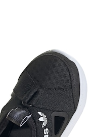 adidas Originals 360 Infant Black Sandals - Image 8 of 8