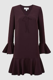 Florere V-Neck Mini Dress - Image 2 of 6