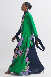 Florere Floral Tie Cuff Maxi Dress - Image 4 of 6