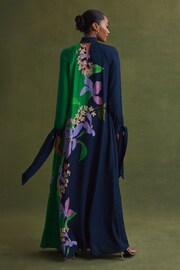 Florere Floral Tie Cuff Maxi Dress - Image 5 of 6