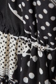 Florere Polka Dot Puff Sleeve Mini Dress - Image 5 of 5