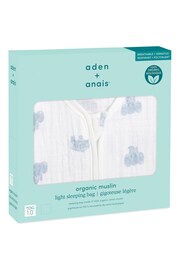 aden + anais Sleeping Bag 1 TOG Organic Cotton Muslin Animal Kingdom - Image 4 of 6