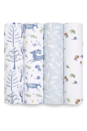 aden + anais Outdoor Organic Cotton Muslin Blankets 4 Pack - Image 1 of 8