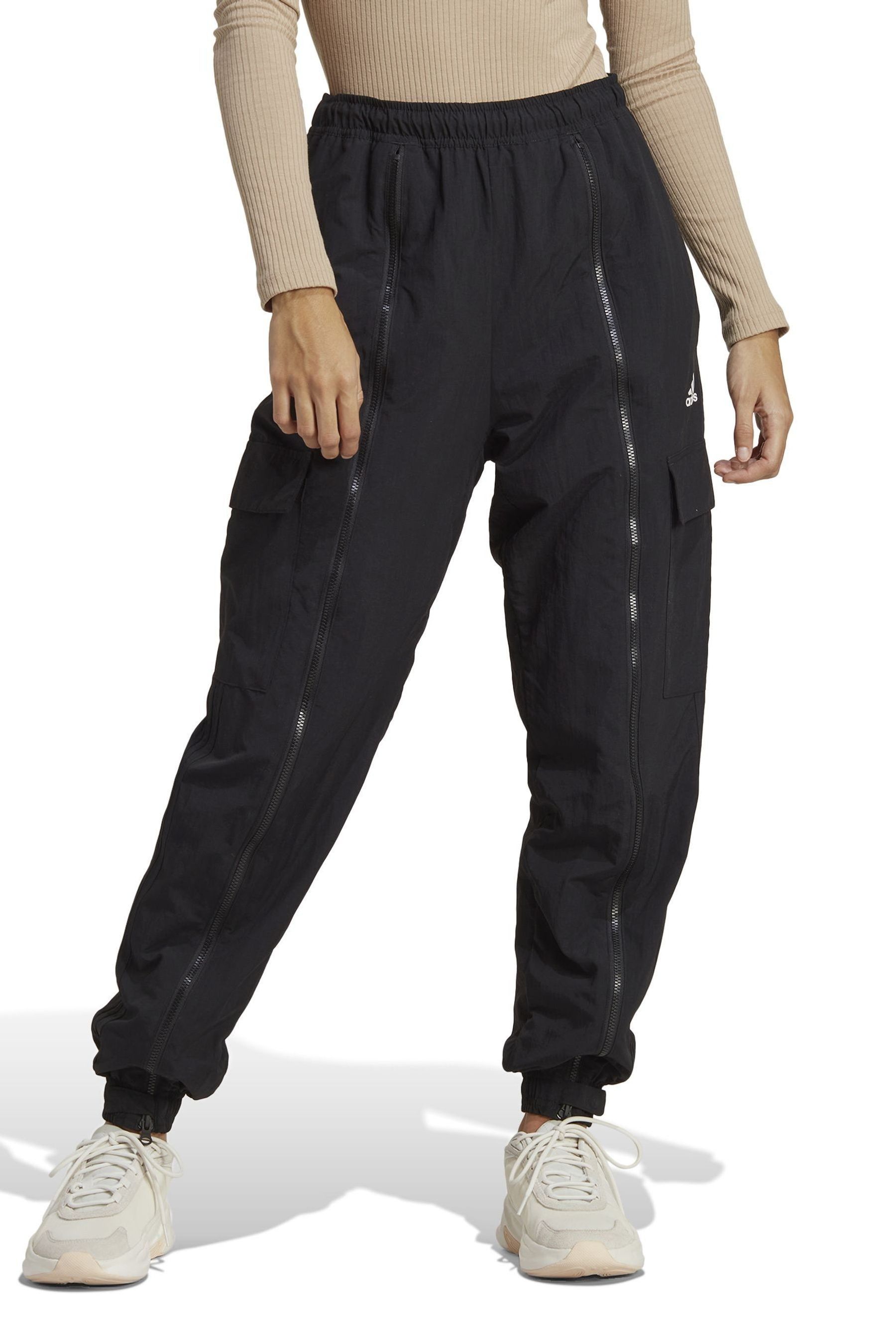 Buy adidas Black Dance Woven Versatile Cargo Tracksuit Bottoms from Next Luxembourg