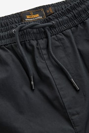 Black Multi Pocket Cargo Shorts - Image 6 of 9