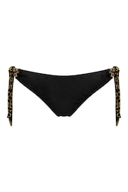 Pour Moi Black Casablanca Tie Side Bikini Briefs - Image 4 of 5