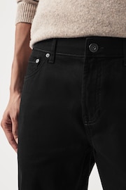 Black Slim Motionflex 5 Pocket Chino Shorts - Image 4 of 9