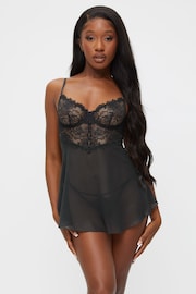 Ann Summers Black Lace Iris Babydoll - Image 1 of 5