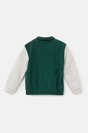 Angel & Rocket Green Chad Cord Varsity Jacket - Image 5 of 6