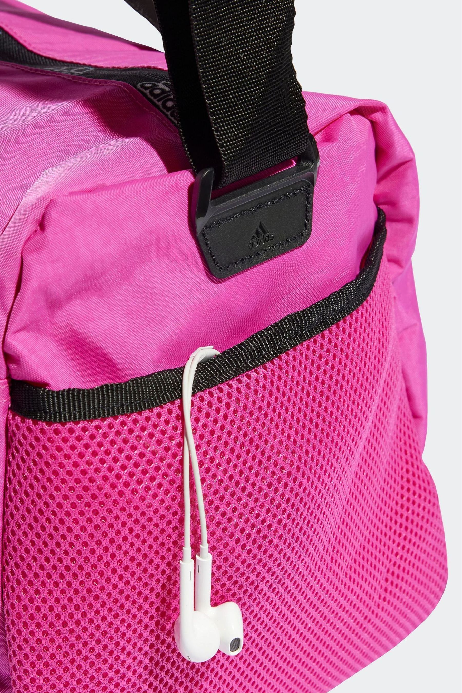 Dark pink adidas backpack store
