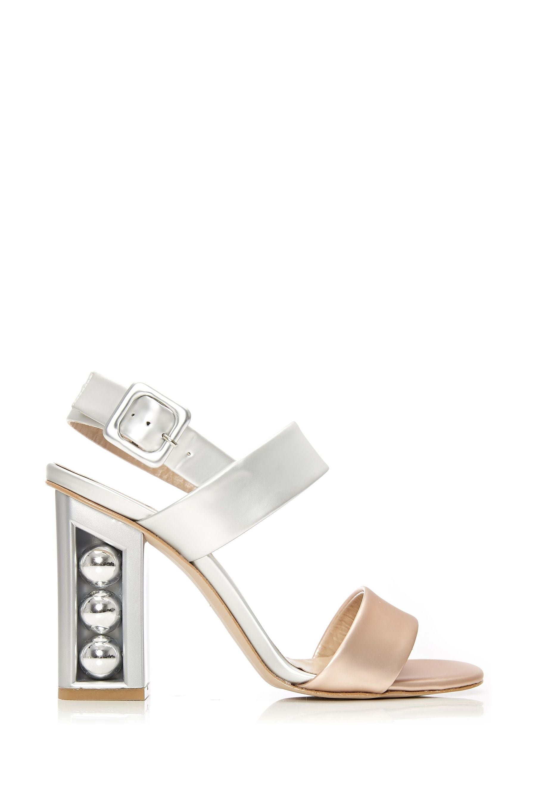 Moda in pelle lodrana block heel sandal outlet