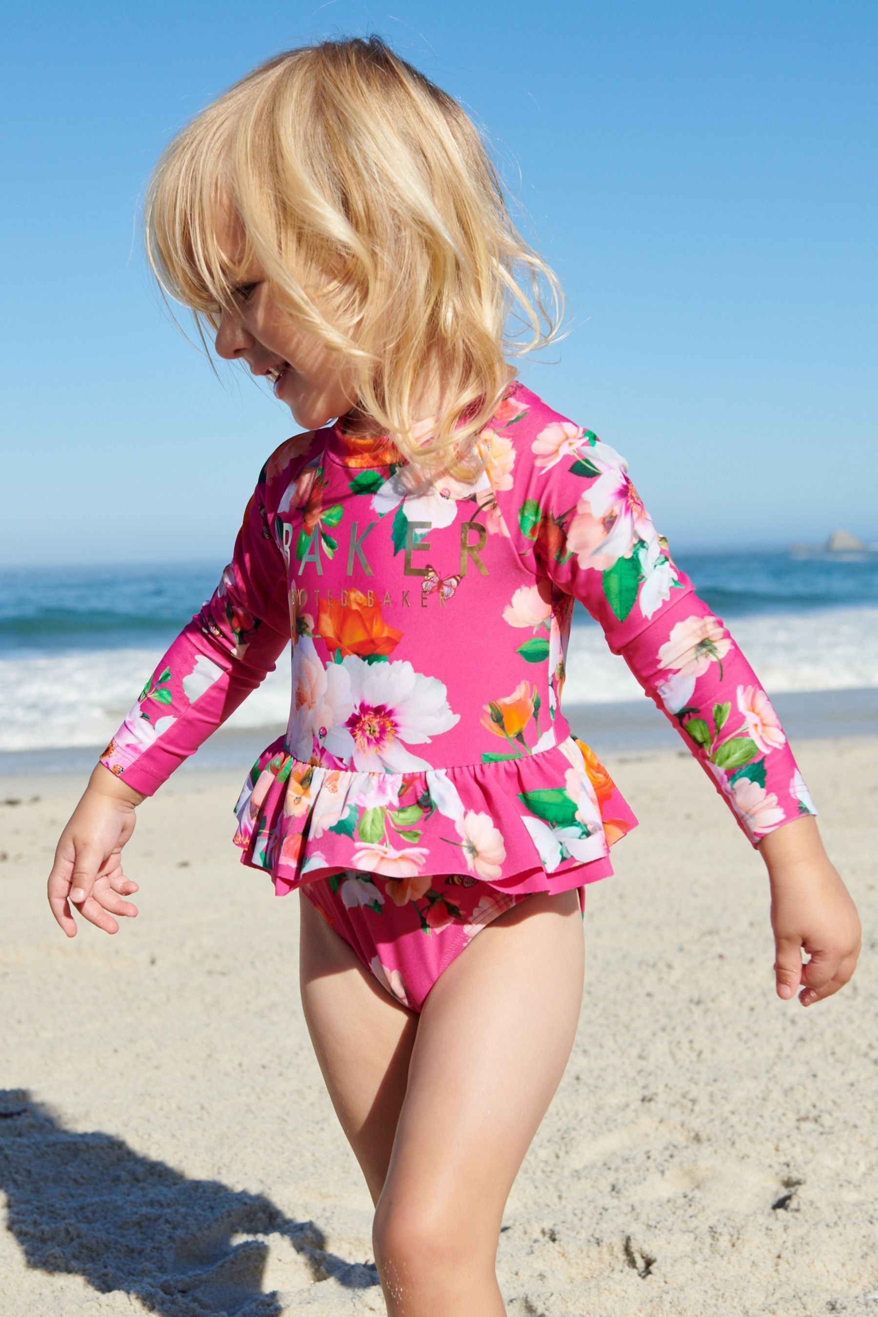 Ted baker pink swimsuit cheap