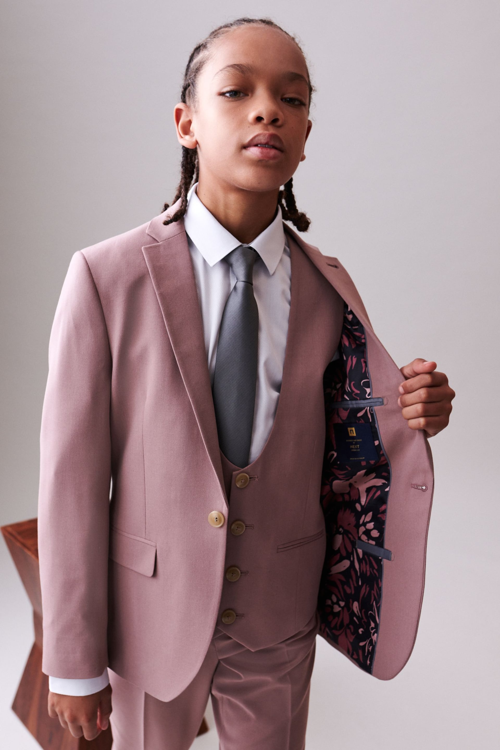 Pink Suit: Jacket (12mths-16yrs) - Image 3 of 6