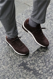 Loake Bannister Leather Trainers - Image 1 of 4