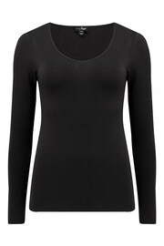 Pour Moi Dark Black Chrome Navy Blue Round Neck - Image 3 of 4