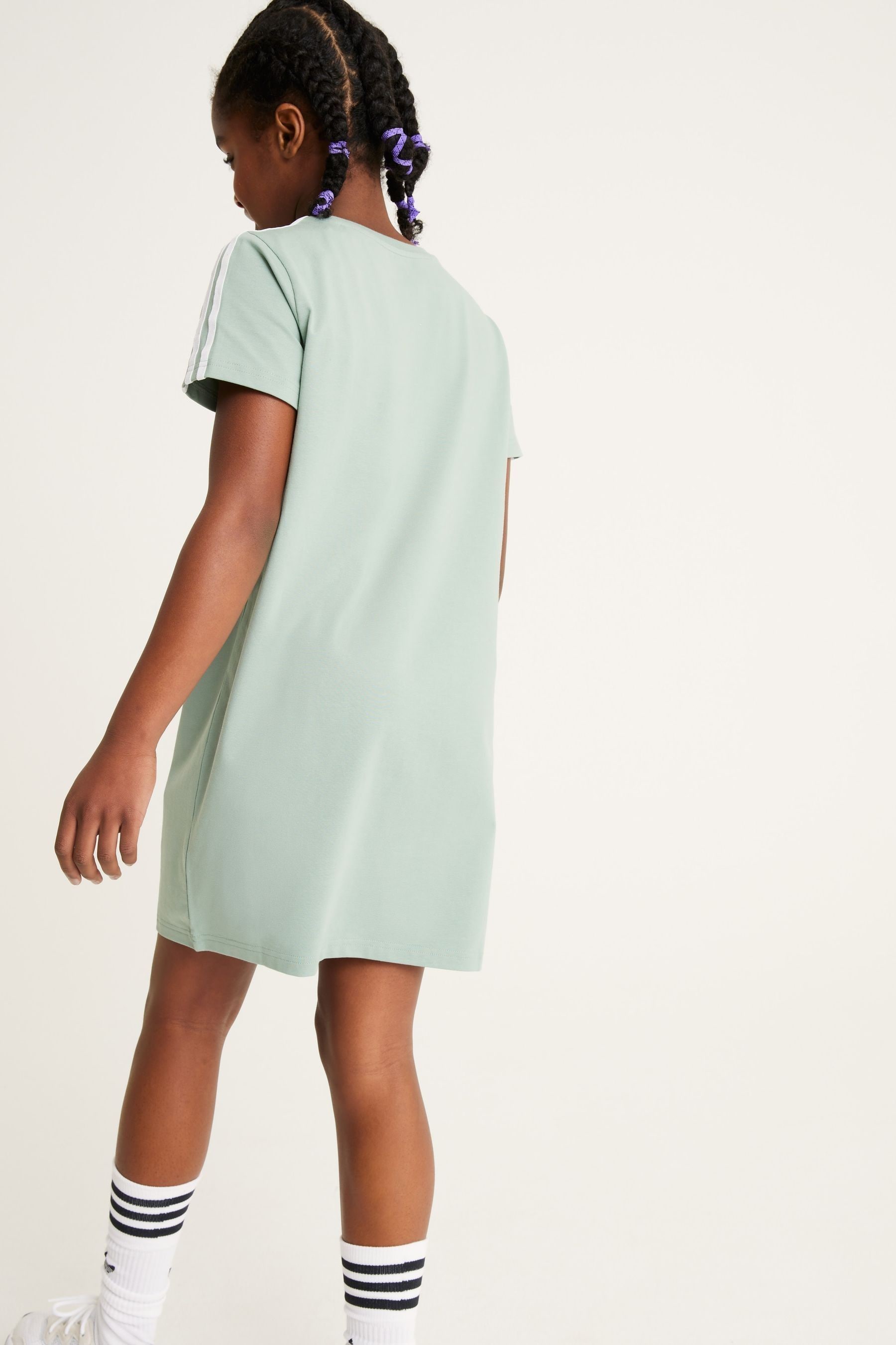 Buy adidas originals Green T Shirt Dress from Next Luxembourg