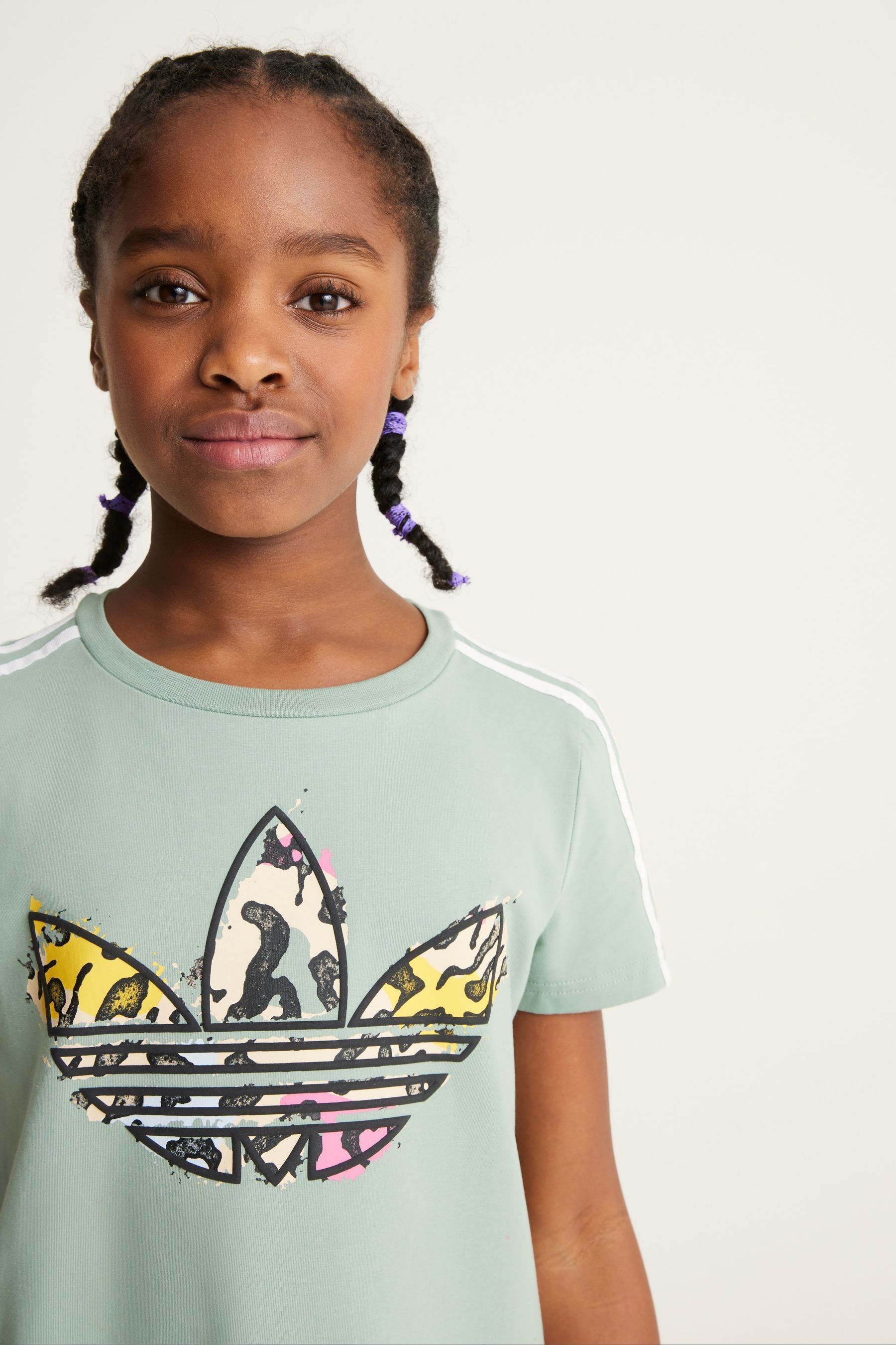 Buy adidas originals Green T Shirt Dress from Next Luxembourg